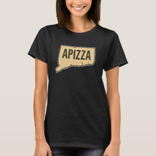 Vintage APizza New Haven Pizza Capital in Connecti T-Shirt