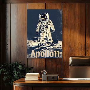 Vintage Apollo 11 Poster