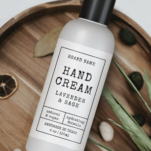 Vintage Apothecary 4 OZ 120ml Cosmo Bottle Label