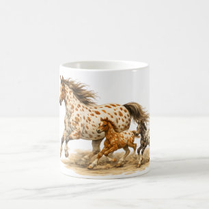  Vintage Appaloosa Horse Crewneck  Retro 90s Horse Coffee Mug