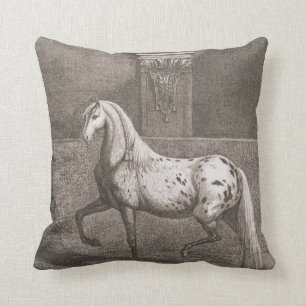 Vintage Appaloose Horse Cushion