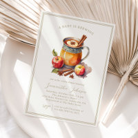 Vintage Apple Cider Autumn Baby Shower