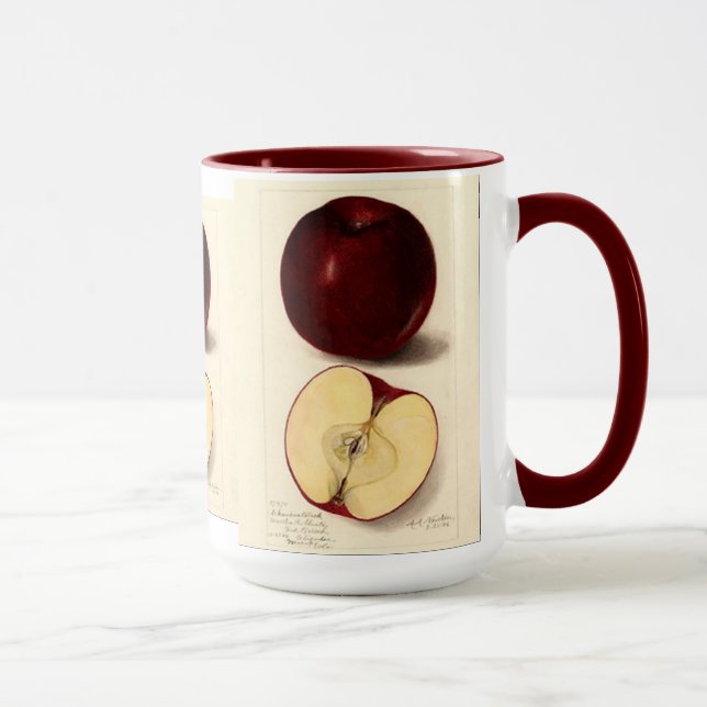 Vintage Apple Mug (Right)
