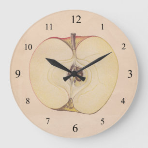 Vintage Apple Wall Clock