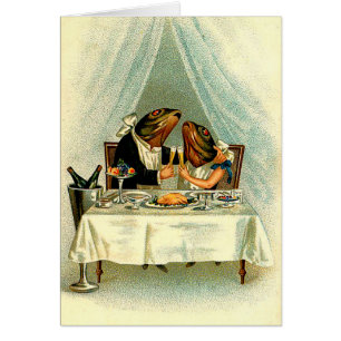 Vintage April Fish Romance