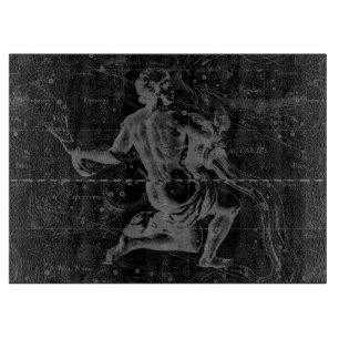 Vintage Aquarius Constellation Hevelius circa 1690 Cutting Board