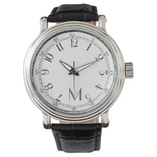 Vintage Arabic Numerals - your monogram Watch