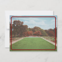 Vintage Arboretum Landscape Postcard