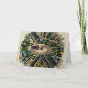 Vintage Arc de Triomphe Paris Card