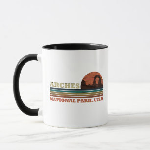 Vintage Arches National Park Moab Utah Mug