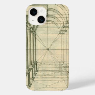 Vintage Architecture, Arches Columns Perspective Case-Mate iPhone 14 Case