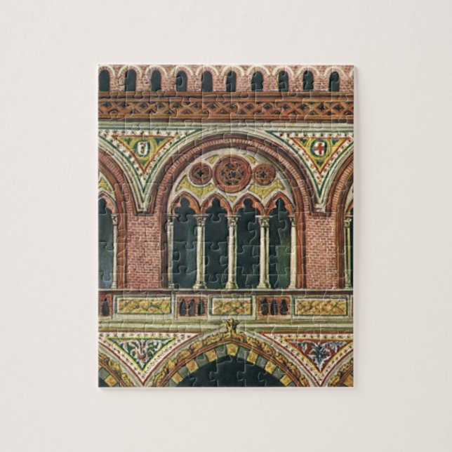 Vintage Architecture,  Citadel in Pavia, Italy Jigsaw Puzzle (Vertical)