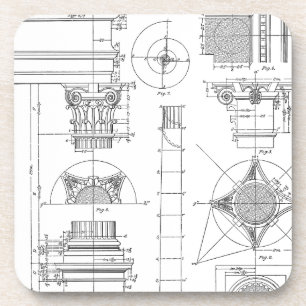 Vintage Architecture Coaster