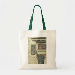 Vintage Architecture, Column with Cornice Moulding Tote Bag