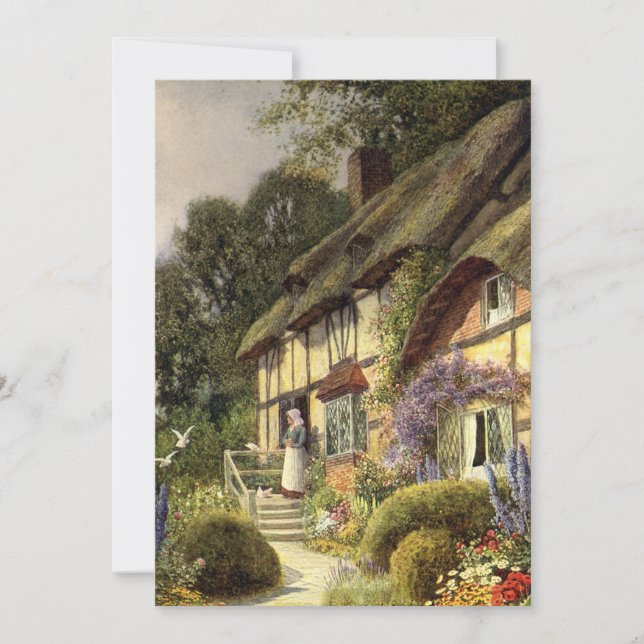 Vintage Architecture, Country Cottage House (Front)