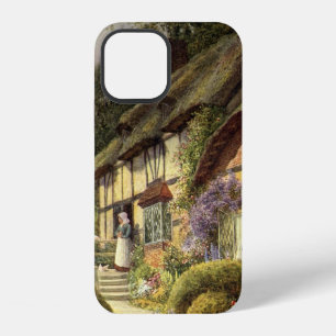 Vintage Architecture, Country Cottage House iPhone 12 Case