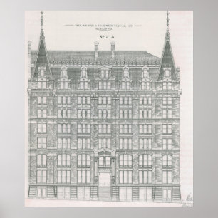 Vintage Architecture, Delaware & Hudson Canal Co. Poster