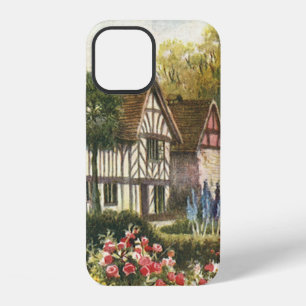 Vintage Architecture Formal Garden English Cottage iPhone 12 Case