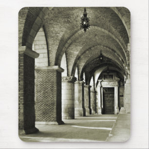 Vintage Architecture Mouse Pad