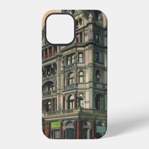 Vintage Architecture Queens Hotel Leicester Square iPhone 12 Case