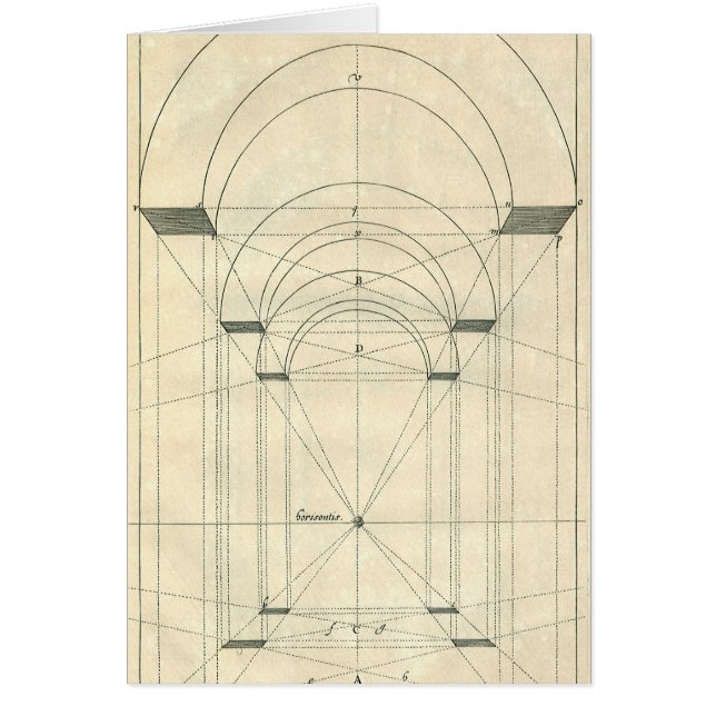 Vintage Architecture, Renaissance Arch Perspective (Front)
