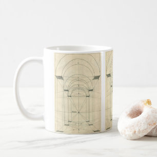 Vintage Architecture, Renaissance Arch Perspective Coffee Mug