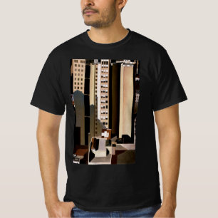 Vintage Architecture, Skyscrapers by Sheeler, 1922 T-Shirt