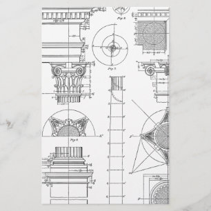 Vintage Architecture Stationery