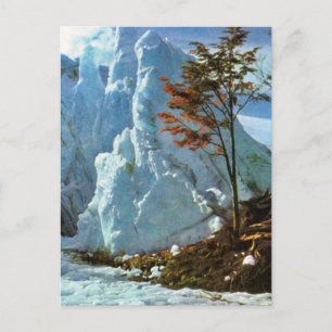 Vintage Argentina, Sea of Ice, Cerro, Buenos Aires Postcard