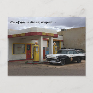 Vintage Arizona Gas Station Postcard