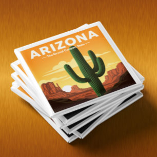 Vintage Arizona Magnet