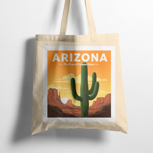 Vintage Arizona Tote Bag (Creator Uploaded)