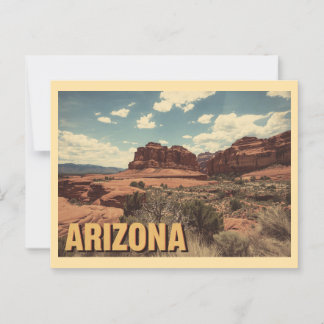 Vintage Arizona Travel Postcard