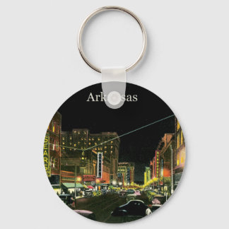 Vintage Arkansas Key Ring