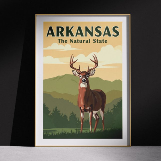 Vintage Arkansas Poster (Creator Uploaded)