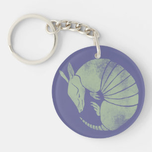 Vintage Armadillo Key Ring