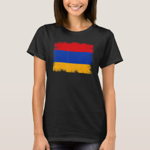 Vintage Armenia Flag Armenian Independence Day T-Shirt