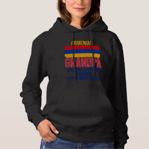 Vintage Armenian Grandpa Armenia Flag For Father S Hoodie