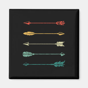 Vintage Arrow Traditional Archery Arrows Bow Hunti Magnet