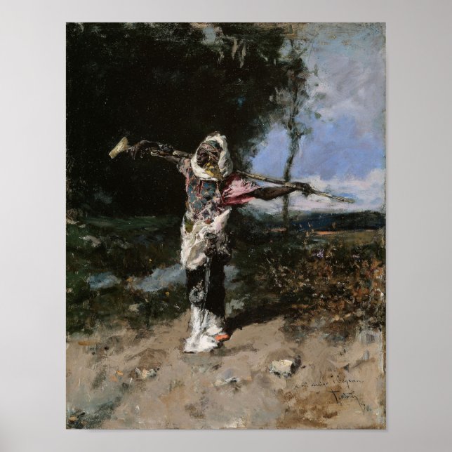 Vintage Art African Chief Poster (Front)