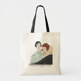 Vintage. Art Deco Ladies. Tote Bag