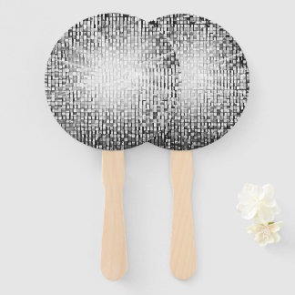 Vintage Art Deco Mosaic Hand Fan
