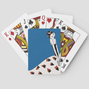 Vintage Art Deco - Para Todos - Coy Playing Cards