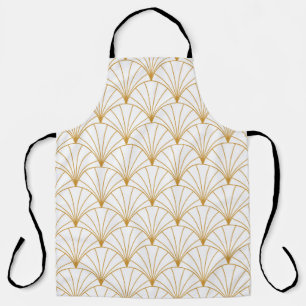Vintage Art Deco Seamless Pattern. Geometric decor Apron