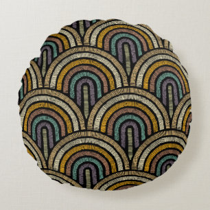 Vintage Art Deco Throw Pillow