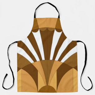 Vintage art decor pattern apron