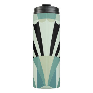vintage art decor pattern illustration design elem thermal tumbler