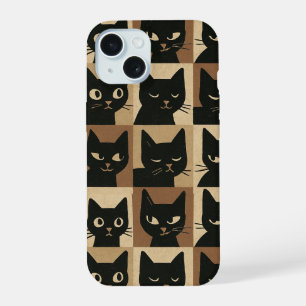 Vintage Art Guitar Cat Lover Case-Mate iPhone Case