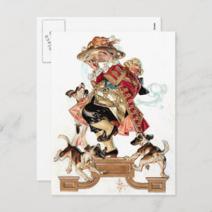 Vintage Art Humourous Thanksgiving Postcards