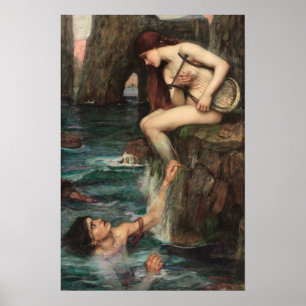 Vintage Art John William Waterhouse Poster